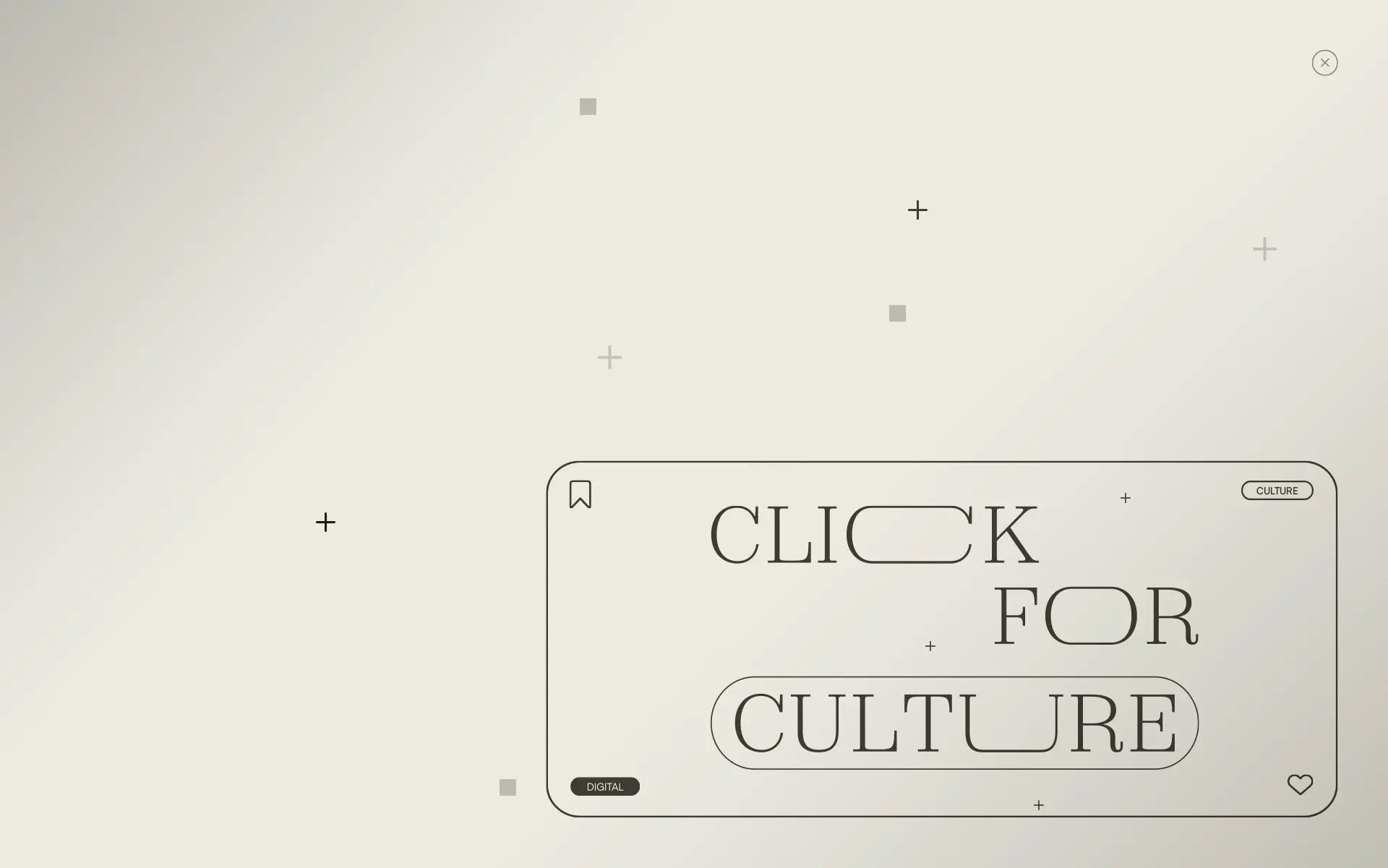 Click for culture and more.