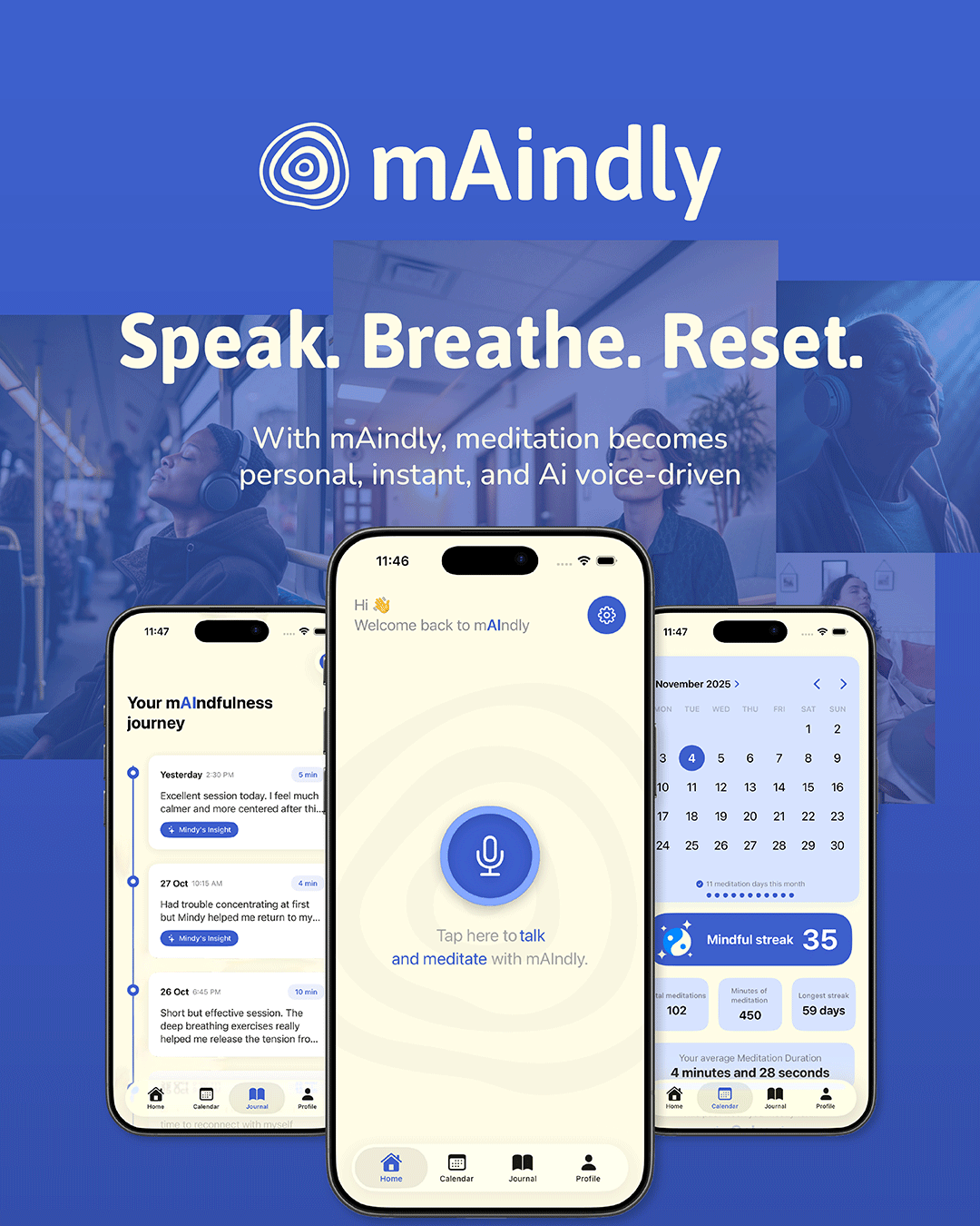 mAindly - AI-Powered meditation